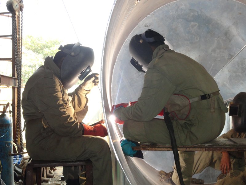 Aluminium-Doble-Operating--Welding